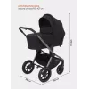 Коляска 2 в 1 Rant Flex Pro 2023 RA074 Black