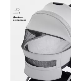 Коляска 2 в 1 Rant Flex Soft Therm Stone grey