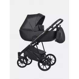 Коляска 2 в 1 Riko Basic Leon 04 Black