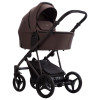 Коляска PELPASSO 2в1 (Bebetto) (06 Brown (коричневый) коричневая рама)