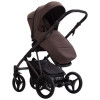 Коляска PELPASSO 2в1 (Bebetto) (06 Brown (коричневый) коричневая рама)