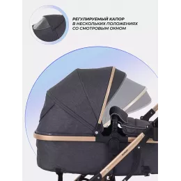 Коляска-трансформер Rant Basic Pulsar Gold Grey