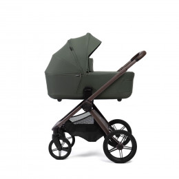 Купить коляску 2в1 Peppy Monaco thermo, в цвете Green (рама серо-коричневая)