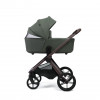Купить коляску 2в1 Peppy Monaco thermo, в цвете Green (рама серо-коричневая)