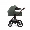 Купить коляску 2в1 Peppy Monaco thermo, в цвете Green (рама серо-коричневая)