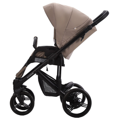 Детская коляска Bebetto Magnum Light Pro 2 в 1 05 т.бежевая кожа