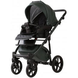 Детская коляска Adamex Chantal Pro Natura 2 в 1 CN-12-FOREST (Т. ЗЕЛЕНАЯ КОЖА)