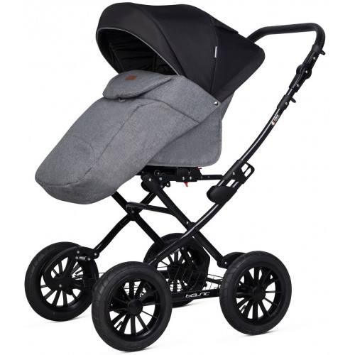 Детская коляска Riko Basic Bella Lux Classic 2 в 1 2025 01 темно-серый