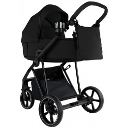 Детская коляска Roan Sol 2.0 2 в 1 SLL/30/T Caviar Black/Black/руч.Black