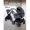 Коляска 2 в 1 Rant Basic Wave Graphite