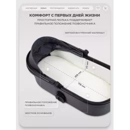 Коляска 2 в 1 Rant Basic Wave Graphite