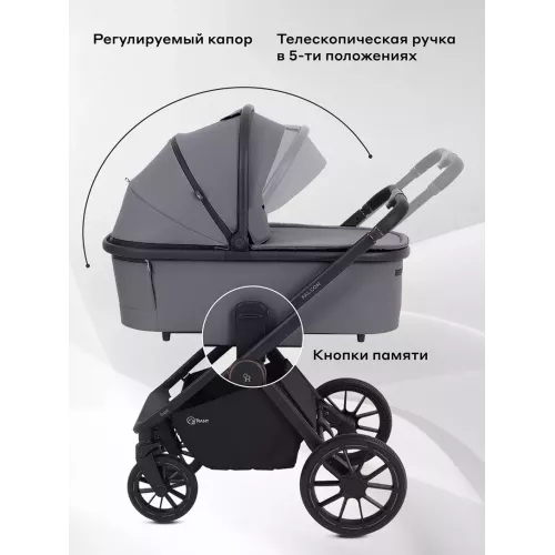 Коляска 2 в 1 Rant Falcon Neo Grey