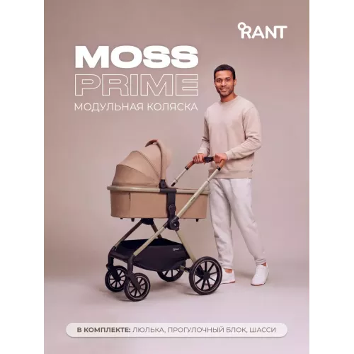 Коляска 2 в 1 Rant Moss Prime Beige