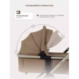 Коляска 2 в 1 Rant Moss Prime Beige