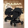 Коляска-трансформер 2 в 1 Rant Basic Pulsar Plus Black