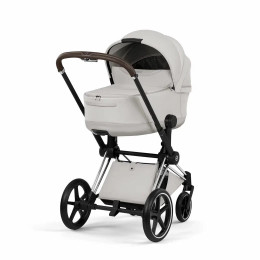 Купить коляску 2в1 Cybex Priam 5 Style, в цвете City Grey (шасси Chrome Brown)
