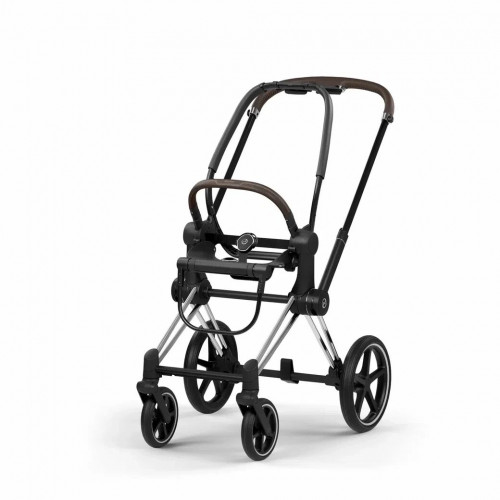 Купить коляску 2в1 Cybex Priam 5 Style, в цвете City Grey (шасси Chrome Brown)