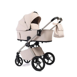 Купить коляску 2в1 Peppy Monaco plus, в цвете Cream (рама бежевая)