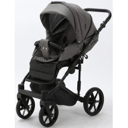 Детская коляска Adamex Zico Deluxe 2 в 1 Z-SA04 СВ.СЕР.ПЕРЛ КОЖА