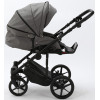 Детская коляска Adamex Zico Deluxe 2 в 1 Z-SA04 СВ.СЕР.ПЕРЛ КОЖА