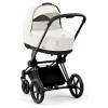Коляска 2 в 1 Cybex Priam IV Matt Black complete Off White