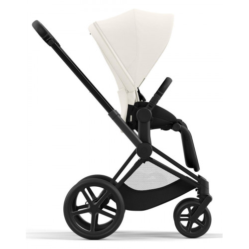 Коляска 2 в 1 Cybex Priam IV Matt Black complete Off White