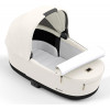 Коляска 2 в 1 Cybex Priam IV Matt Black complete Off White