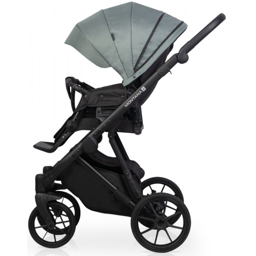 Детская коляска Riko Basic Montana X 2 в 1 51 Green (зеленый)