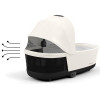 Коляска 2 в 1 Cybex Priam IV Matt Black complete Off White
