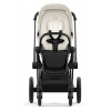 Коляска 2 в 1 Cybex Priam IV Matt Black complete Off White