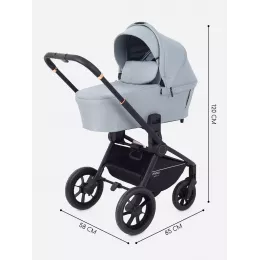 Коляска 2 в 1 Mowbaby Zoom Light Green Tea