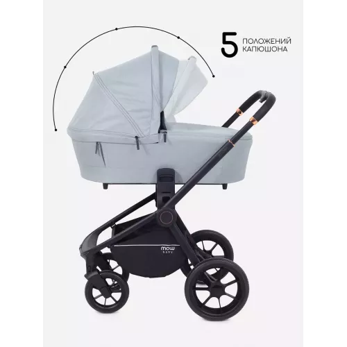 Коляска 2 в 1 Mowbaby Zoom Light Green Tea