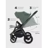 Коляска 2 в 1 Mowbaby Zoom PU Forest green