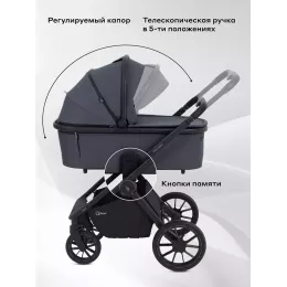 Коляска 2 в 1 Rant Falcon Neo Graphite