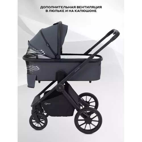Коляска 2 в 1 Rant Falcon Neo Graphite