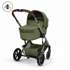 Коляска 2в1 Cybex Balios S Lux 2026, в цвете Moss Green TF (складная люлька)