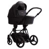 Коляска MONTI PRO 2в1 (Bebetto) (Pro 01 Dark (черная кожа))