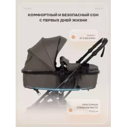 Коляска-трансформер 2 в 1 Rant Basic Pulsar Plus Mocca