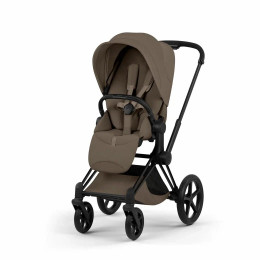 Купить коляску 2в1 Cybex Priam 5 Style, в цвете Coconut Brown (шасси Matt Black)