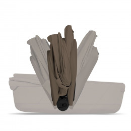 Купить коляску 2в1 Cybex Priam 5 Style, в цвете Coconut Brown (шасси Matt Black)