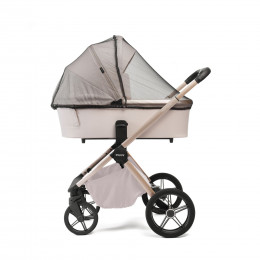 Купить коляску 2в1 Peppy Monaco plus, в цвете Beige (рама беж, шлифованный алюминий)