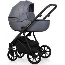 Детская коляска Riko Basic Montana X 2 в 1 52 Grey (серый)