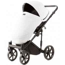 Детская коляска Adamex Locco Light Deluxe 2 в 1 LL-SA01 (БЕЛ.КОЖА)
