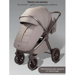 Детская коляска AmaroBaby Motus Premium Ecco Exclusive 2 в 1 мокко