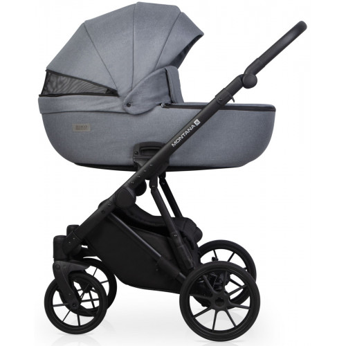Детская коляска Riko Basic Montana X 2 в 1 52 Grey (серый)