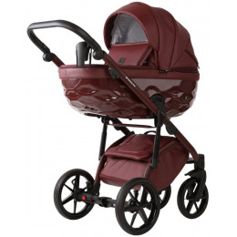 Детская коляска Adamex Chantal Pro Natura 2 в 1 CN-18-RUBY (БОРДОВАЯ КОЖА)