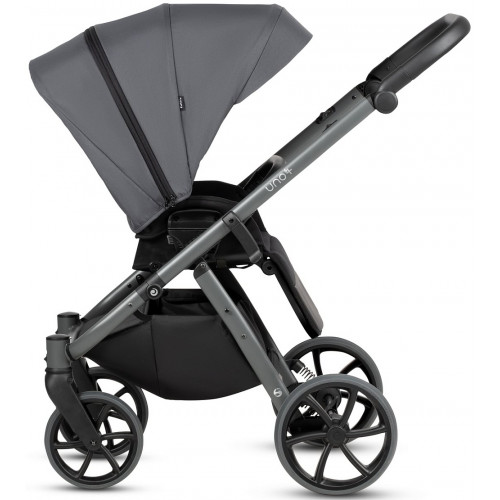 Детская коляска Tutis Uno 6 Plus Essential collection 2 в 1 1602169 Antracite с сумкой