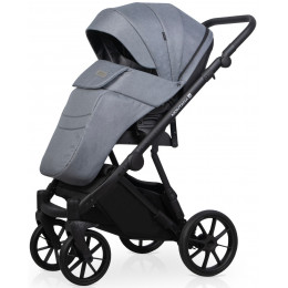 Детская коляска Riko Basic Montana X 2 в 1 52 Grey (серый)