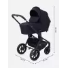 Коляска 2 в 1 Mowbaby Zoom Light Black