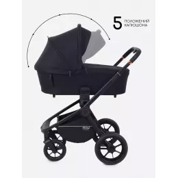 Коляска 2 в 1 Mowbaby Zoom Light Black